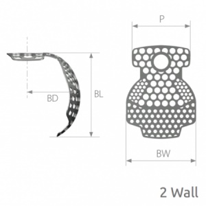 Мембрана OssBuilder P-12 BW-12 BL-7 BD-5.5	