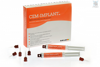 Цем-Имплант Cem-Implan цемент композитный 5 мл. BJM - 2 шт.