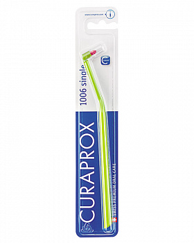 Зубная щётка монопучковая Curaprox 1006 Single&Sulcular