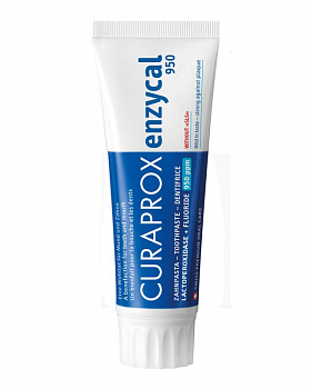 Зубная паста Curaprox Enzycal 950 ppm, 75 мл.